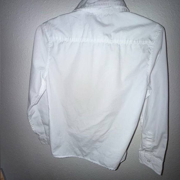 🧡15 for $20🧡 H&M Boy White dress long sleeve Shirt| size 7 - Picture 6 of 6